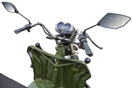 Грузовой электротрицикл Rutrike D4 NEXT PRO 1800 72V1500W, серый