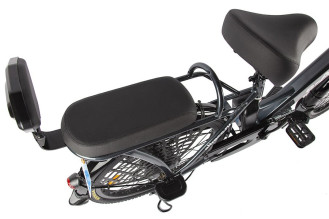 Электровелосипед GREEN CITY e-ALFA new, коричневый