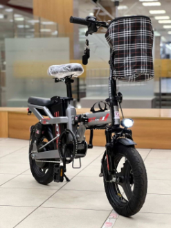 Электровелосипед складной двухместный двухподвес GT V5 Pro (14R 500w 48v 20Ah)