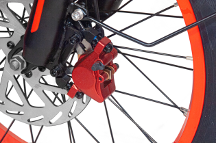 Электровелосипед Minako F10 Pro Красный