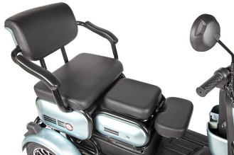 Электротрицикл Rutrike Патрон, черный